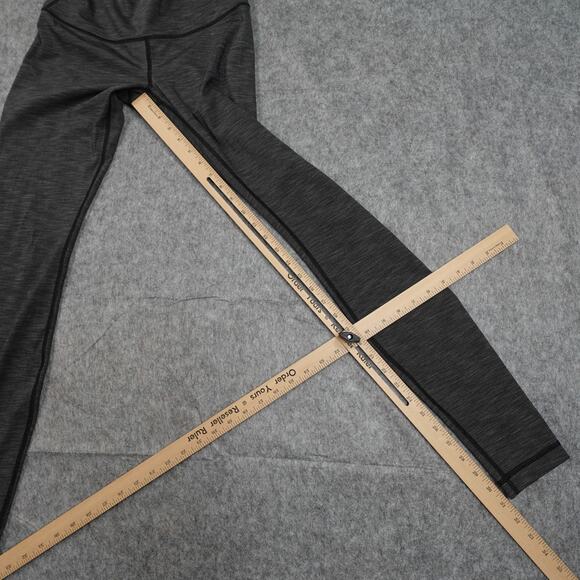 Lululemon Leggings Womens 8 Wunder Under 31" Gray Yoga Run Workout Gym Athletic - Picture 4 of 8